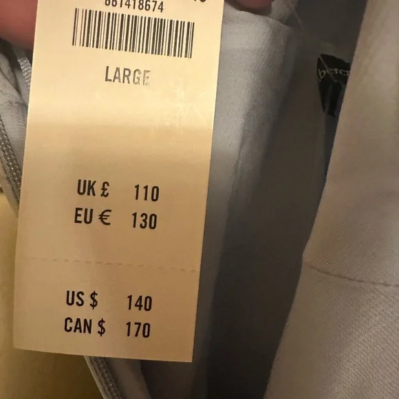 Abercrombie & Fitch Blue Floral Dress - Picture 5 of 6